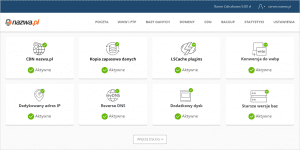 Niezastąpione narzędzie do zarządzania hostingiem | nazwa.pl