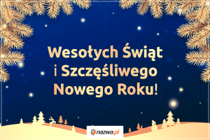 Wesołych Świąt i Szczęśliwego Nowego Roku | nazwa.pl