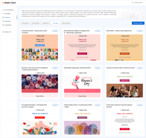 Gotowe szablony w Mailer Panel | nazwa.pl